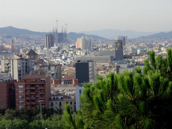 Blick vom Montjuic